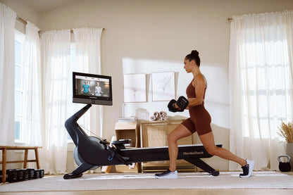 RW900; Ifit-Enabled Rower with 22 Inch Pivoting Touchscreen