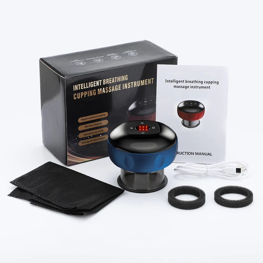 Electric Cupping Therapy Vacuum with read light therapy 