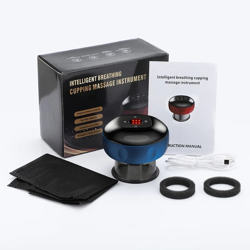 Electric Cupping Therapy Vacuum with read light therapy 