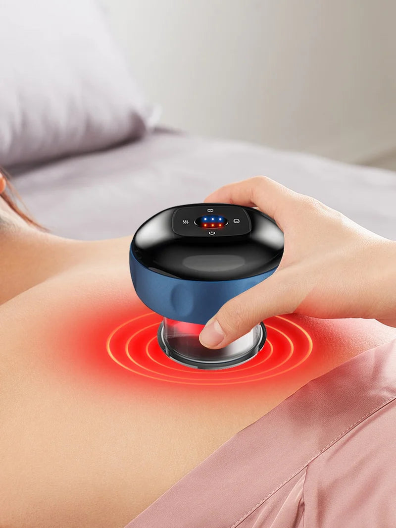Electric Cupping Therapy Vacuum with read light therapy 